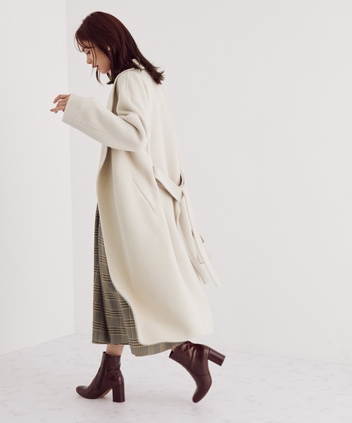 ROPE'（ロペ） チェスターコート 36 ベージュ系その他 レディース