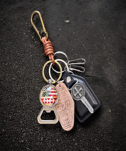 1004ST キーケース アメカジ カラビナ キーリング : ZOZOTOWN Yahoo!店