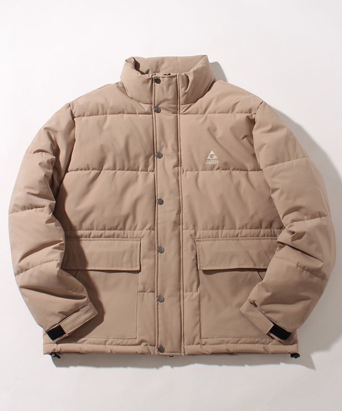 GERRY（ジェリー） ダウンジャケット LL ベージュ メンズ : ZOZOTOWN