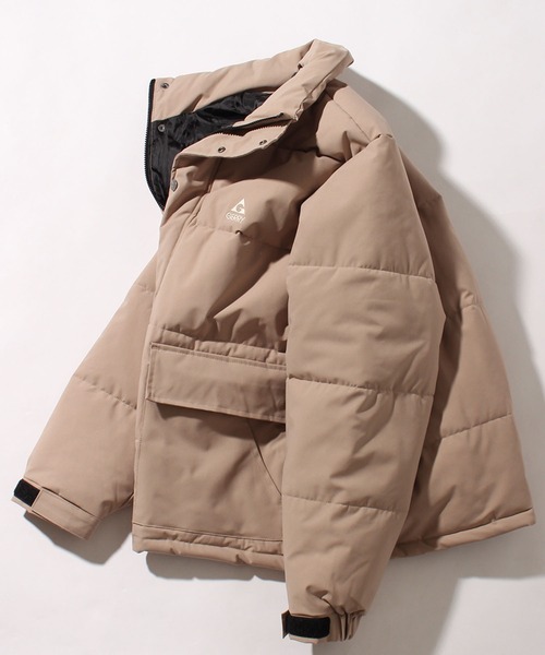 GERRY（ジェリー） ダウンジャケット LL ベージュ メンズ : ZOZOTOWN