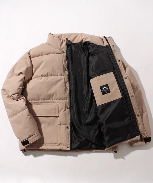 GERRY（ジェリー） ダウンジャケット LL ベージュ メンズ : ZOZOTOWN