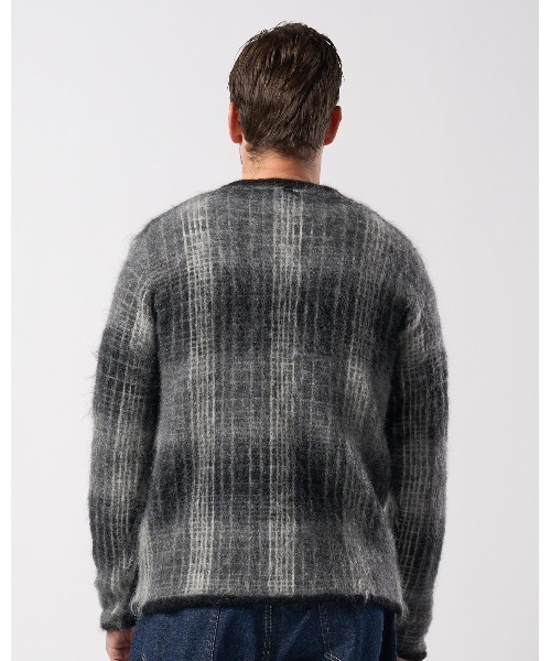 wjk セーター ニット mohair shaggy knit crew メンズ : ZOZOTOWN