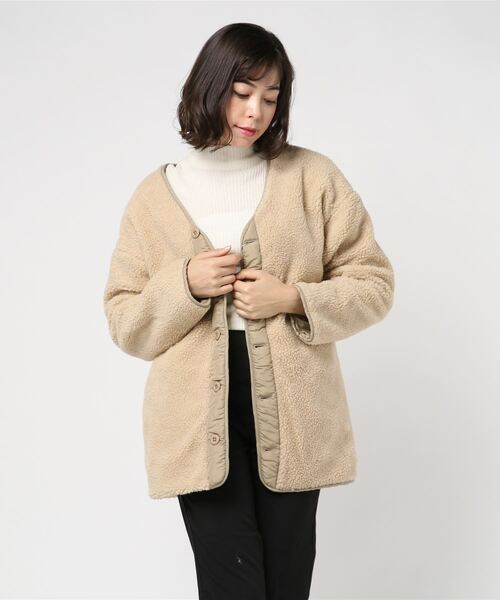 「and it_」 ジャケット MEDIUM カーキ レディース_画像4