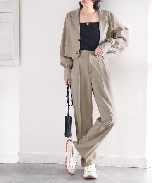 [RIRIYANO] tailored jacket SMALL угольно-серый женский 