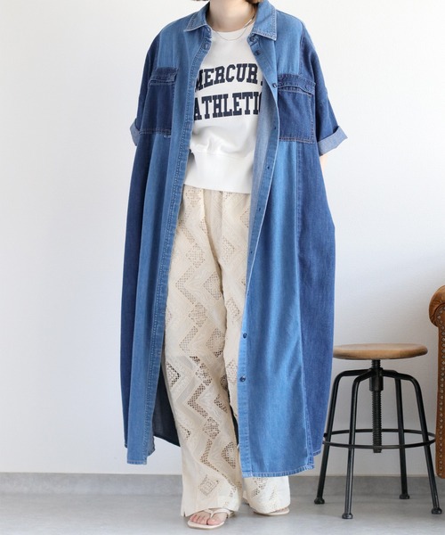 ぽぽ出品 cepo パンツ 「セットアップ対応」コットンレース刺繍イージー