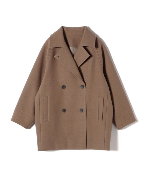 「SHIPS Colors」 ピーコート ONE SIZE ライトブルー レディース_画像3