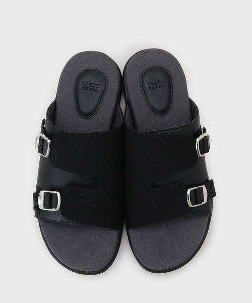 TAKEO KIKUCHI（タケオキクチ） サンダル コンビスライドサンダル