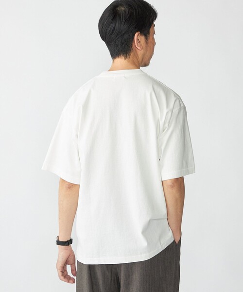AP STUDIO ギザ87 ビッグTシャツ⭐︎ホワイト SHIPS（シップス） tシャツ STUDIO BLANCHE: キリマンジャロ ワークス