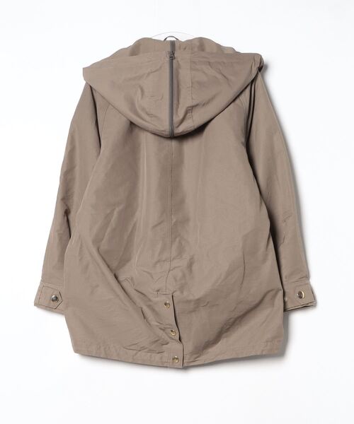 メルシーボークー　ミドルモッズコート mercibeaucoup,（メルシーボークー） モッズコート 01 ブラウン