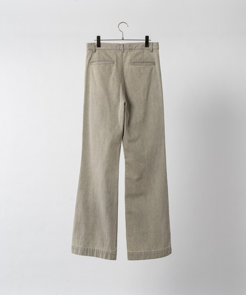 soerte デニムパンツ soerte（ソエルテ）の「WIDE STRAIGHT ROOL UP DENIM/ワイド