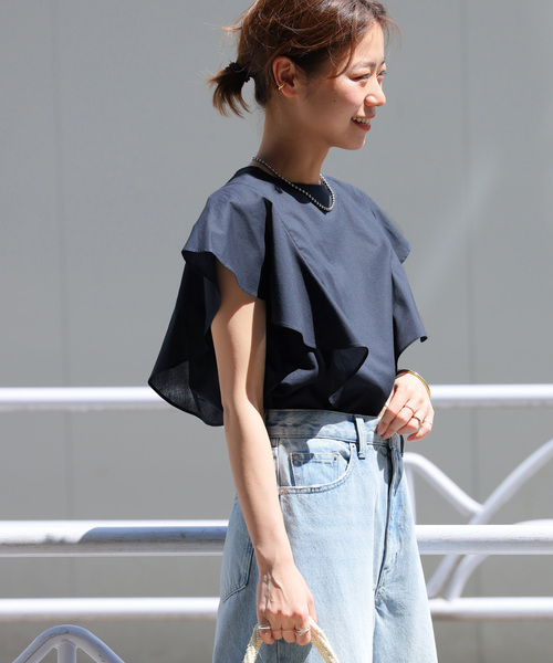 JOURNAL STANDARD relume ブラウス シャツ 「追加」コットン