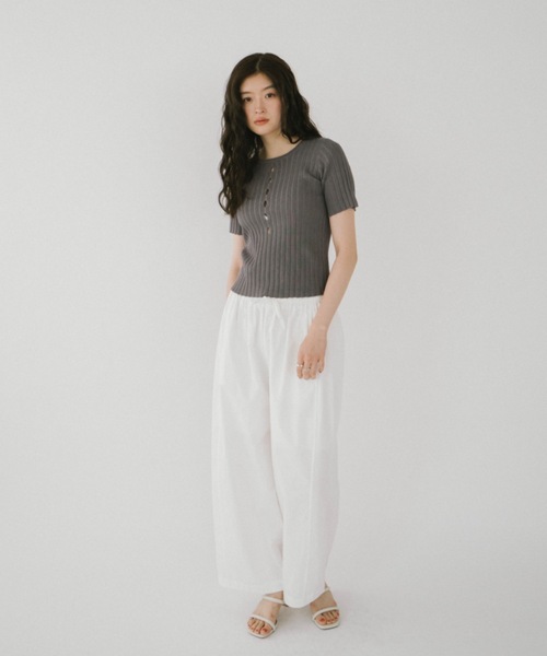 ドロシーズ 人気トップス DRWCYS（ドロシーズ） tシャツ シアーギャザートップス レディース