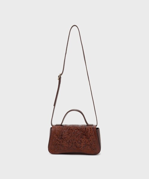 carving tribes 3way ハンドバッグ　ショルダーバッグ GRACE CONTINENTAL(グレースコンチネンタル) CARVING TRIBES