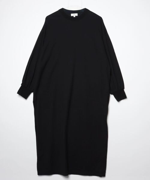 HYKE（ハイク） 長袖ワンピース 1 ブラック レディース : ZOZOTOWN