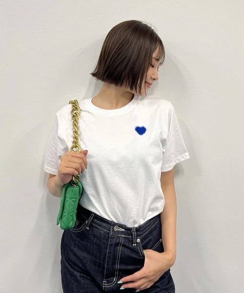 tシャツ FUR HEART TEE レディース