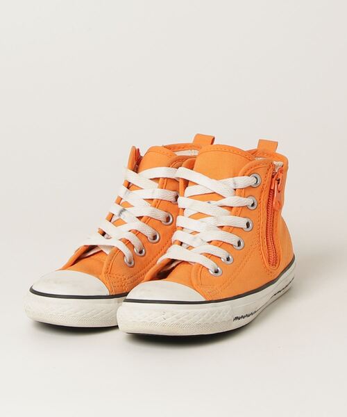 オレンジ キャンバス ハイカットスニーカー コンバース｜converse レディース 通販 converse コンバース ALL