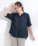 ブラウス シャツ 「S-LL/2点セット」着る...の詳細画像1