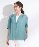 ブラウス シャツ 「S-LL/2点セット」着る...の詳細画像5