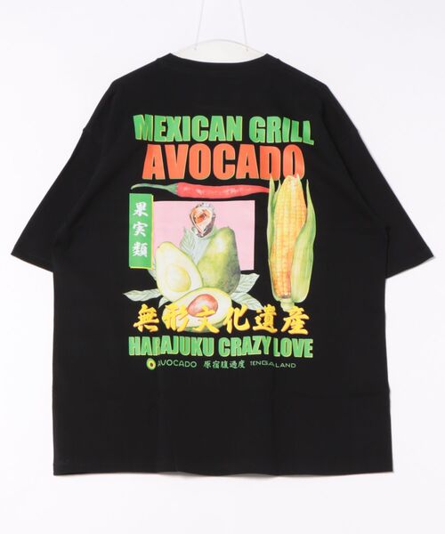 TENGA（テンガ） tシャツ TENGA×MEXICAN GRILL AVOCADO Tシャツ メンズ