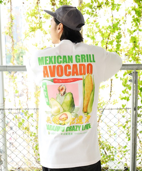 TENGA（テンガ） tシャツ TENGA×MEXICAN GRILL AVOCADO Tシャツ メンズ