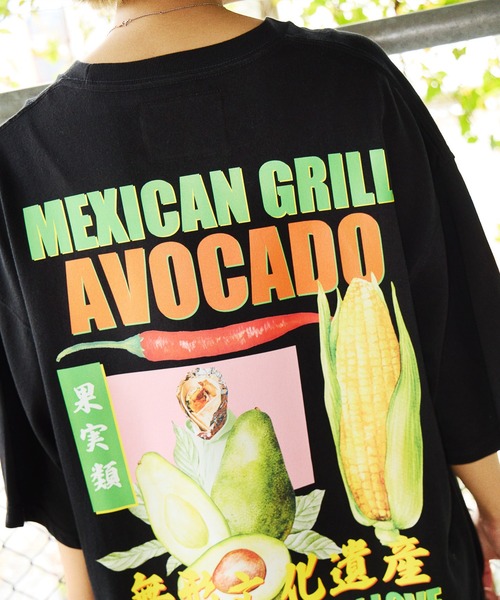 TENGA（テンガ） tシャツ TENGA×MEXICAN GRILL AVOCADO Tシャツ メンズ