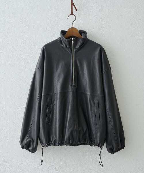 BEARDSLEY  レザージャケット BEARDSLEY コート アウター 「15 quinze」ラムレザーハーフ