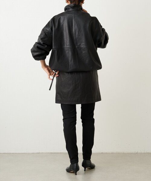 BEARDSLEY  レザージャケット BEARDSLEY コート アウター 「15 quinze」ラムレザーハーフ