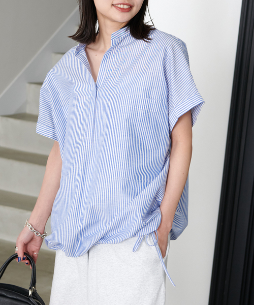 JOURNAL STANDARD スキッパーシャツ セール】スキッパープルオーバー（シャツ/ブラウス）｜JOURNAL