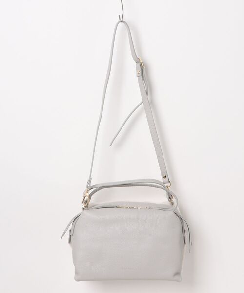 ハンドバッグ 「RIPANI」レザーハンドルムートンバッグ(Q56465)