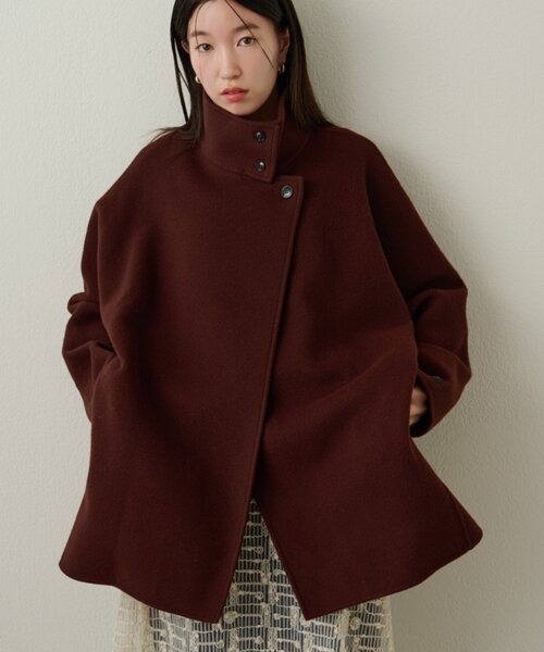 Omekashi（オメカシ） コート アウター ダブルフェイスドルマンコート