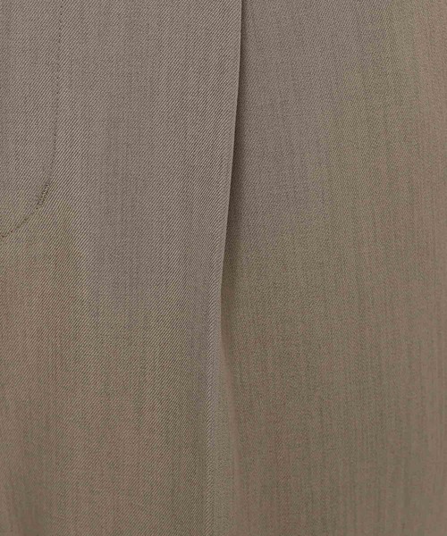 スラックス パンツ ベルトツキセンタープレスパンツ　602793 レディース | mysty woman | 19