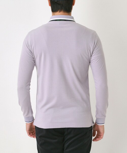 adabat（アダバット） ポロシャツ 「吸湿発熱」ポケットエンブレム長袖