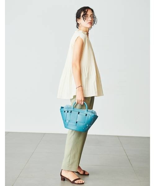 「Mila Owen」 ノースリーブブラウス 0 アイボリー レディース_画像3