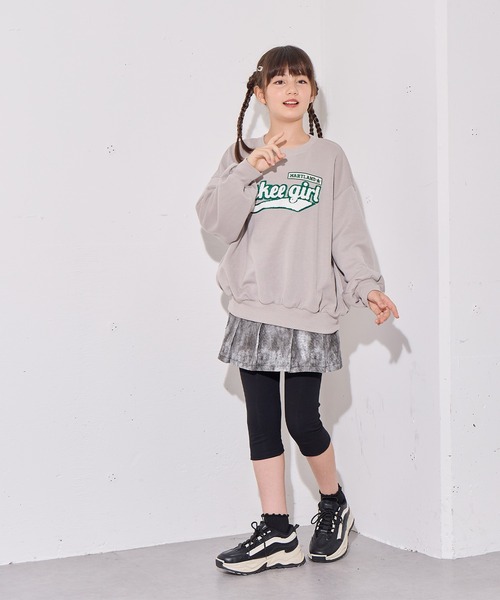 BISKEE トレーナー さがら刺繍ロゴプルオーバー/トレーナー キッズ
