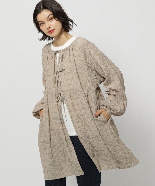 Chez VIDALENC チュニックワンピース Chez VIDALENC チュニックワンピース