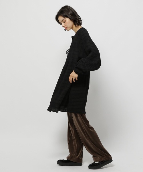 niko and…（ニコアンド） ワンピース モールギャザーチュニック