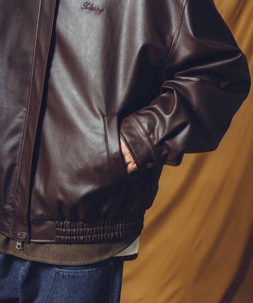 Subciety（サブサエティ） レザージャケット LARGE ブラック メンズ