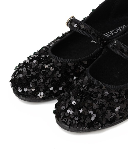 SHIPS（シップス） バレエシューズ パンプス MACARENA: スパンコール