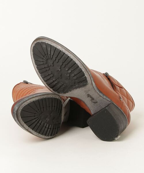 「Clarks」 ショートブーツ 37 ブラウン レディース_画像3