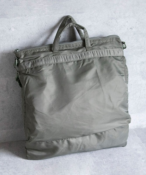【完売品】Beautiful Harmony ヘルメットバッグ Beautiful Harmony ボストンバッグ ヘルメットバッグ MA-1生地 メンズ