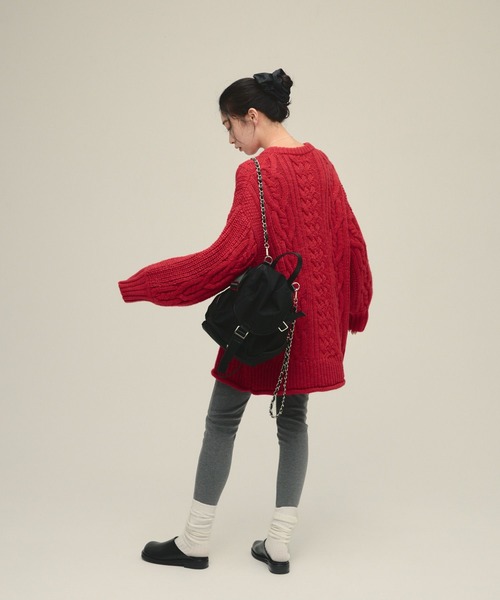 【eL】Chain Backpack ジーナ　リュック eL】Chain Backpack ジーナ リュック - メルカリ