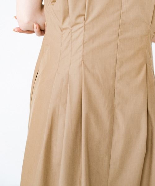 「haco!」 半袖ワンピース X-LARGE ベージュ レディース_画像8