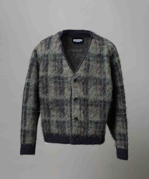 MAISON SPECIAL（メゾンスペシャル） カーディガン 「UNISEX」5G Plaid