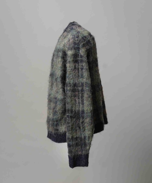 MAISON SPECIAL（メゾンスペシャル） カーディガン 「UNISEX」5G Plaid