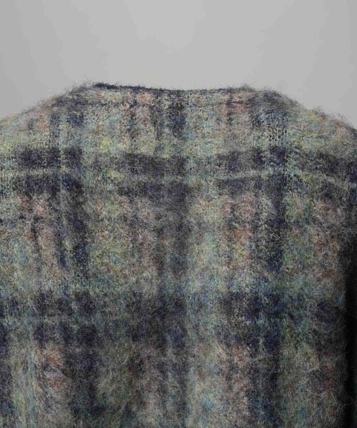 MAISON SPECIAL（メゾンスペシャル） カーディガン 「UNISEX」5G Plaid