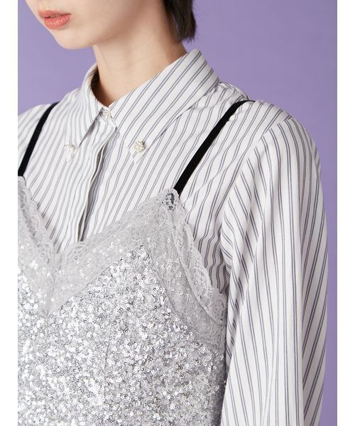 LILY BROWN（リリーブラウン） ワンピース 「L.B CANDY STOCK」シャツ