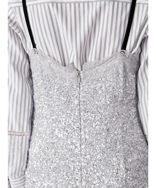 LILY BROWN（リリーブラウン） ワンピース 「L.B CANDY STOCK」シャツ