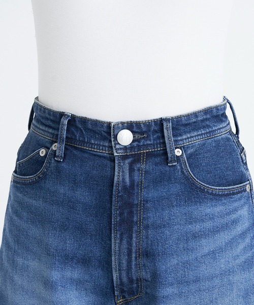 ジーンズ デニム デニムパンツ カーブテーパード ”LAURA レディース