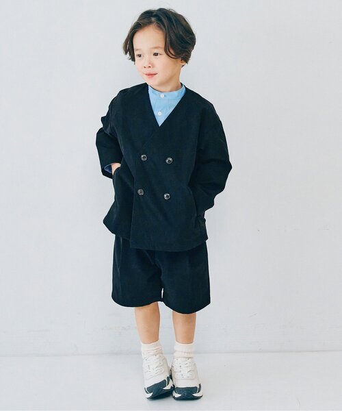 フォーマル 発表会 卒園式 入学式 タックデザインハーフパンツ_ジュニア対応 キッズ 子供服 男の子 女の子 | p.premier | 04