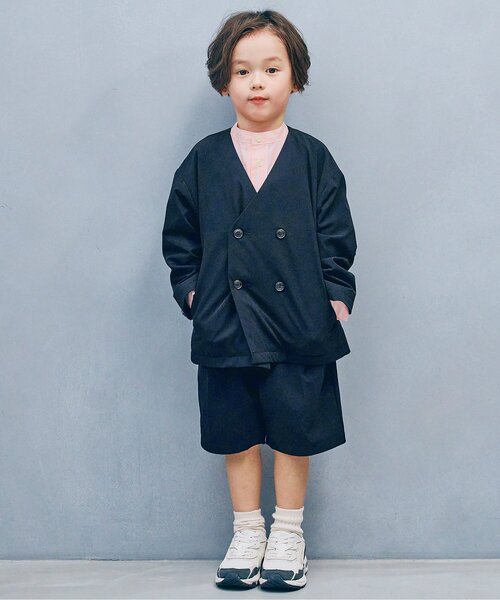 フォーマル 発表会 卒園式 入学式 タックデザインハーフパンツ_ジュニア対応 キッズ 子供服 男の子 女の子 | p.premier | 07